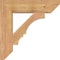 Ekena Millwork Balboa Slat Smooth Bracket, Western Red Cedar, 5 1/2"W x 26"D x 26"H BKT06X26X26BOA06SWR - alternate 4